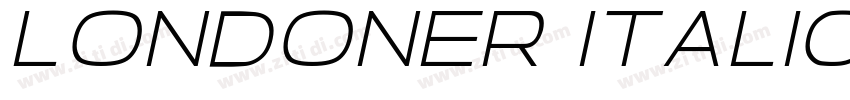 Londoner Italic字体转换